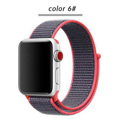 Kebbit Nylon Sport Band for Apple Watch Series 4 3 2 1 38MM 42mm 40MM 44mm Soft Breathable Watch Strap Colorful iWatch Bands
Kebbit Nylon Sport Band for Apple Watch Series 4 3 2 1 38MM 42mm 40MM 44mm Soft Breathable Watch Strap Colorful iWatch Bands