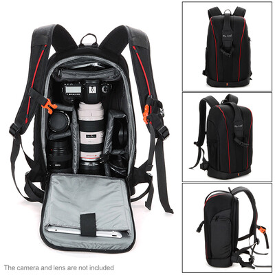 Camera Lens Black Photography Padded Shockproof Water-resistant Backpack Bag Case for Nikon Canon Sony DSLR Camera Accessories
Camera Lens Black Photography Padded Shockproof Water-resistant Backpack Bag Case for Nikon Canon Sony DSLR Camera Accessories