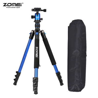 ZOMEI Q555 63 Inch Lightweight Aluminum Alloy Travel Portable Camera Tripod with Ball Head Quick Release Plate Carry Bag for Can
ZOMEI Q555 63 Inch Lightweight Aluminum Alloy Travel Portable Camera Tripod with Ball Head Quick Release Plate Carry Bag for Can