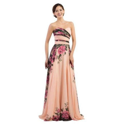 Fashion Women Long Dress Cocktail Party Evening Formal Wedding Prom Gown Dress 
Fashion Women Long Dress Cocktail Party Evening Formal Wedding Prom Gown Dress