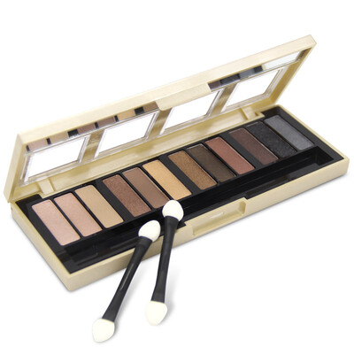 City color CityColor 12 color Huan color eye shadow plate 864g No 1 brown eye shadow multi-color eye shadow make-up
City color CityColor 12 color Huan color eye shadow plate 864g No 1 brown eye shadow multi-color eye shadow make-up