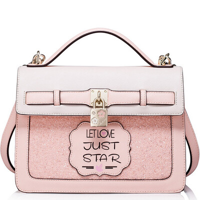 Europe&Japan JUST STAR bag new fashion wild shoulder bag female casual hand bag Messenger bag small square bag JS021L first love powder
Europe&Japan JUST STAR bag new fashion wild shoulder bag female casual hand bag Messenger bag small square bag JS021L first love powder