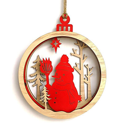 UpperX Home Wooden Christmas 3D Large Bulb Shape Pendant Decor Cute Interior Decors Pendant for House Firepalce Xmas Tree Snowman
UpperX Home Wooden Christmas 3D Large Bulb Shape Pendant Decor Cute Interior Decors Pendant for House Firepalce Xmas Tree Snowman