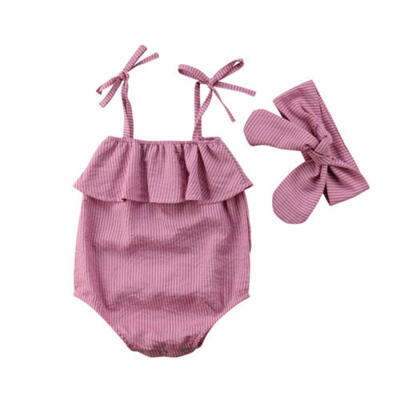 Newborn Toddler Baby Girl Clothes Romper BodysuitHeadband Sunsuit Outfit Set US
Newborn Toddler Baby Girl Clothes Romper BodysuitHeadband Sunsuit Outfit Set US