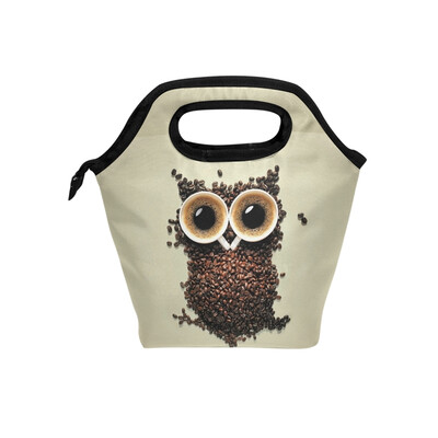 Lunch Tote Bag Coffee Owl Travel Picnic Insulated Lunch Handbags Portable Zipper Lunch Bag Box
Lunch Tote Bag Coffee Owl Travel Picnic Insulated Lunch Handbags Portable Zipper Lunch Bag Box
