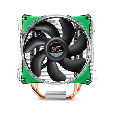 SOPLAY CPU Cooler 4 Heatpipes 4pin 12cm Green LED Fan PC Computer for Intel LGA 115X AMD All Series CPU Cooling Radiator Fan
SOPLAY CPU Cooler 4 Heatpipes 4pin 12cm Green LED Fan PC Computer for Intel LGA 115X AMD All Series CPU Cooling Radiator Fan