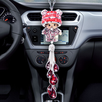 Car Interior Rear view mirror Pendant lovely Cartoon Doll fashion Automobile Pendants Car Accessories Decoration Ornament gift
Car Interior Rear view mirror Pendant lovely Cartoon Doll fashion Automobile Pendants Car Accessories Decoration Ornament gift
