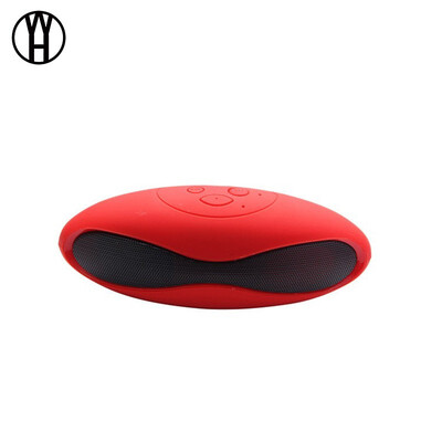WH X6U Mini Rugby Stylish Wireless Stereo Bluetooth Speaker FM Radio Support TF Card Built-in Mic Handsfree Portable Mp3 Subwoofe
WH X6U Mini Rugby Stylish Wireless Stereo Bluetooth Speaker FM Radio Support TF Card Built-in Mic Handsfree Portable Mp3 Subwoofe