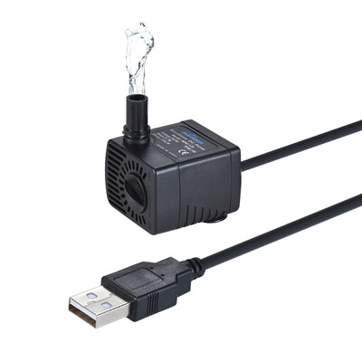Mini Submersible Brushless Oil Water Pump Ultra-quiet Max Lift 07M 120LH DC 5V USB Powered for Fish Tank Aquarium Fountain Circ
Mini Submersible Brushless Oil Water Pump Ultra-quiet Max Lift 07M 120LH DC 5V USB Powered for Fish Tank Aquarium Fountain Circ