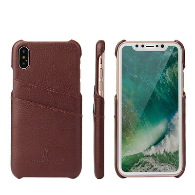 New iPhoneX Mobile Phone Case Leather Card Back Shell Huawei Mobile Phone Protective Case Brown
New iPhoneX Mobile Phone Case Leather Card Back Shell Huawei Mobile Phone Protective Case Brown