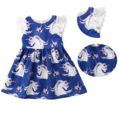 Little Princess Kids Baby Girl Dress Unicorn Dress Casual Party Dresses 1-6T
Little Princess Kids Baby Girl Dress Unicorn Dress Casual Party Dresses 1-6T
