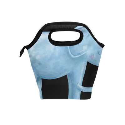 Lunch Tote Bag Blue Elephant Travel Picnic Insulated Lunch Handbags Portable Zipper Lunch Bag Box
Lunch Tote Bag Blue Elephant Travel Picnic Insulated Lunch Handbags Portable Zipper Lunch Bag Box