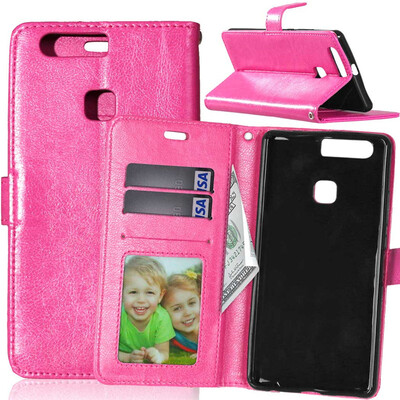 Rose red Style Classic Flip Cover with Stand Function and Credit Card Slot for HUAWEI P9 Plus
Rose red Style Classic Flip Cover with Stand Function and Credit Card Slot for HUAWEI P9 Plus
