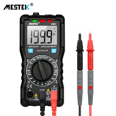 MESTEK Auto-range LCD Digital Multimeter DCAC Voltage DC Current Meter Resistance Tester Voltmeter Ammeter
MESTEK Auto-range LCD Digital Multimeter DCAC Voltage DC Current Meter Resistance Tester Voltmeter Ammeter