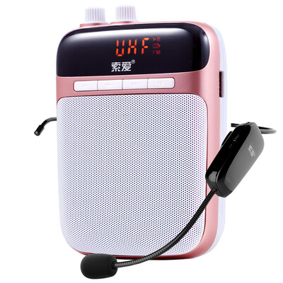 Sony Ericsson -718 wireless portable digital loudspeaker 24G high-power small bee loudspeaker teacher teaching dedicated amplifi
Sony Ericsson -718 wireless portable digital loudspeaker 24G high-power small bee loudspeaker teacher teaching dedicated amplifi