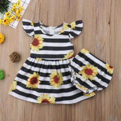 2PCS Baby Girl Striped Tutu Dress Tops Shorts Pants Summer Outfit Clothes
2PCS Baby Girl Striped Tutu Dress Tops Shorts Pants Summer Outfit Clothes