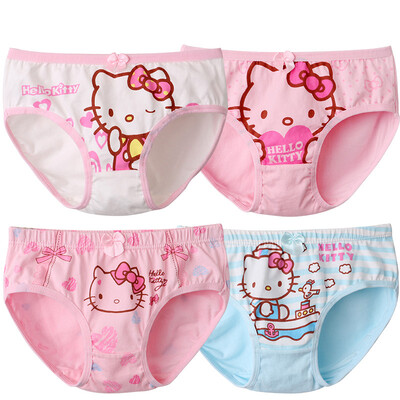 HELLO KITTY children's underwear girls 4 sets of flat angle briefs children's shorts 111 color reference height 110-120
HELLO KITTY children's underwear girls 4 sets of flat angle briefs children's shorts 111 color reference height 110-120