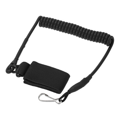 Adjustable Tactical Spring Pistol Lanyard Coiled Wire Secure Sling Strap Outdoor Combat Gear
Adjustable Tactical Spring Pistol Lanyard Coiled Wire Secure Sling Strap Outdoor Combat Gear