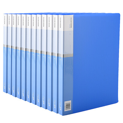 Zhengcai ZNCI 40 pages information book file book archives A4 file bag pocket folder office stationery supplies a single 12040 blue
Zhengcai ZNCI 40 pages information book file book archives A4 file bag pocket folder office stationery supplies a single 12040 blue