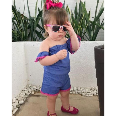 2PCS Baby Girl Denim Ruffled Tank Tops T-shirtShorts Outfit Set Clothes 0-3Y
2PCS Baby Girl Denim Ruffled Tank Tops T-shirtShorts Outfit Set Clothes 0-3Y