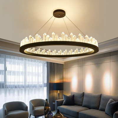 Baycheer HL487591 Ultra Modern LED Crystal Ring Pendant LED 3937 Warm Light
Baycheer HL487591 Ultra Modern LED Crystal Ring Pendant LED 3937 Warm Light