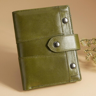 Genuine Leather Women Wallet&Purse Female Small Portomonee Lady Money Bag Coin Purse Card Holder Perse Green for Girl
Genuine Leather Women Wallet&Purse Female Small Portomonee Lady Money Bag Coin Purse Card Holder Perse Green for Girl