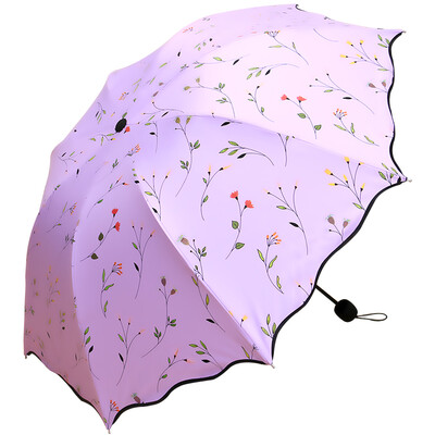 Wei Long thickening black rubber sunny umbrella creative birthday gift girls to send students wife girlfriend girlfriends household items practical gifts Begonia flowers light purple
Wei Long thickening black rubber sunny umbrella creative birthday gift girls to send students wife girlfriend girlfriends household items practical gifts Begonia flowers light purple