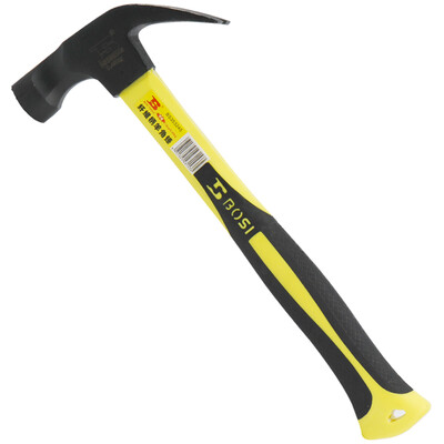 Persian (BOSI) BS353245 with a magnet suction nail tank oil anti-skid fiber handle claw hammer hammer hammer hammer 0.45kg
Persian (BOSI) BS353245 with a magnet suction nail tank oil anti-skid fiber handle claw hammer hammer hammer hammer 0.45kg