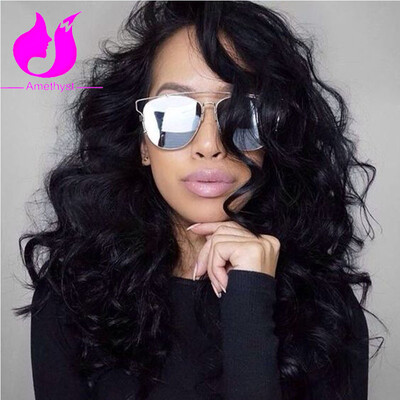 Amethyst 8A Unprocessed Virgin Brazilian Human Hair Wigs 150 Density Body Wave Lace Front Wigs For Black
Amethyst 8A Unprocessed Virgin Brazilian Human Hair Wigs 150 Density Body Wave Lace Front Wigs For Black