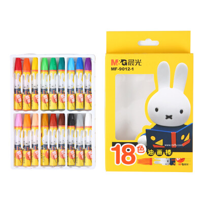 Dawn & G MF9012-1 Miffy cartoon 3D hexagonal oil painting stick Crayon brush 18 color box
Dawn & G MF9012-1 Miffy cartoon 3D hexagonal oil painting stick Crayon brush 18 color box