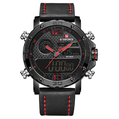 NAVIFORCE NF9134 Quartz Fashion Watch Men Watches Top Brand Luxury Male Clock Business Military Dual Display 30M Waterproof Wrist
NAVIFORCE NF9134 Quartz Fashion Watch Men Watches Top Brand Luxury Male Clock Business Military Dual Display 30M Waterproof Wrist
