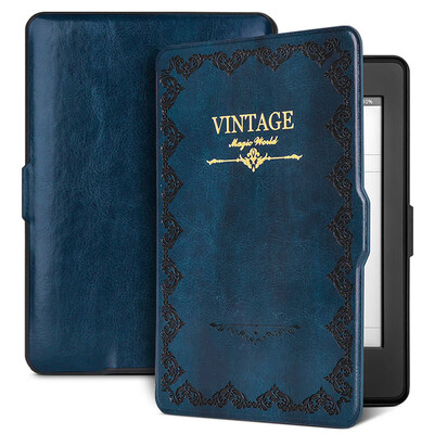Natusun Kindle 958 ver Auto Sleep Case Cover Kindle Paperwhite1 23 Generation Vintage Spellbook Dark Blue 
Natusun Kindle 958 ver Auto Sleep Case Cover Kindle Paperwhite1 23 Generation Vintage Spellbook Dark Blue