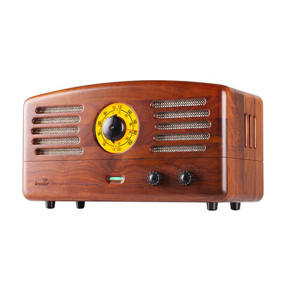 Elvis MAOKING R601 Elvis 1 Stereo Tube Retro Radio Handmade Wood Bluetooth Speaker 
Elvis MAOKING R601 Elvis 1 Stereo Tube Retro Radio Handmade Wood Bluetooth Speaker