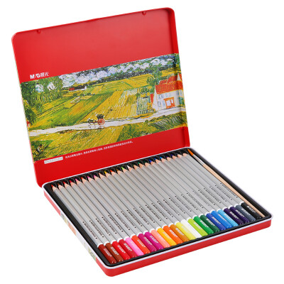 Morning light & G AWPQ1902 iron box hexagonal water-soluble color pencil color lead 24 color box
Morning light & G AWPQ1902 iron box hexagonal water-soluble color pencil color lead 24 color box