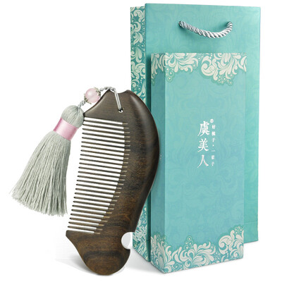 Yu Mei Man comb comb water yellow poplar comb with Sui Su Yan gift box Valentine &39s Day gift
Yu Mei Man comb comb water yellow poplar comb with Sui Su Yan gift box Valentine &39s Day gift