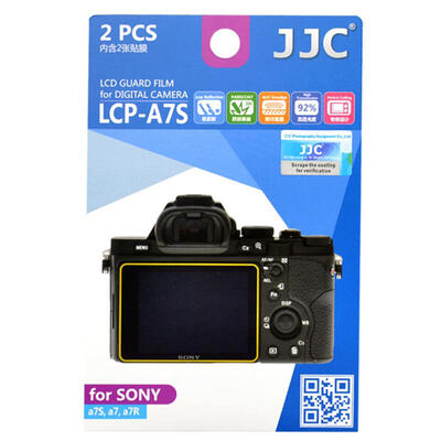JJC LCP-A7S Sony a7s a7 a7R dedicated camera film screen protective film high permeability through scratch screen protective film 2 sets
JJC LCP-A7S Sony a7s a7 a7R dedicated camera film screen protective film high permeability through scratch screen protective film 2 sets
