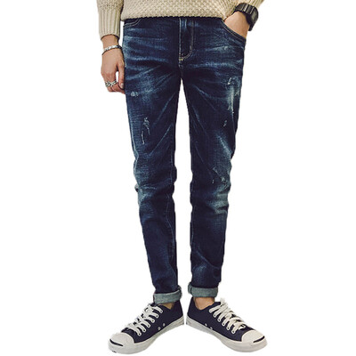 MSEK) NZK6014 jeans male Korean version of Slim pencil pants washed cowboy trousers tide dark blue 30
MSEK) NZK6014 jeans male Korean version of Slim pencil pants washed cowboy trousers tide dark blue 30
