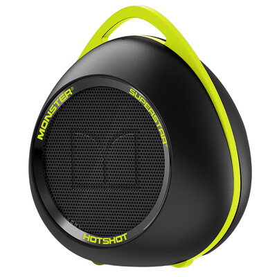 Monster Supetstar Hotshot Wireless Bluetooth Speaker Большой объемный глушитель Hook Design Outdoor Portable Mini Sonic Black Green
Monster Supetstar Hotshot Wireless Bluetooth Speaker Большой объемный глушитель Hook Design Outdoor Portable Mini Sonic Black Green