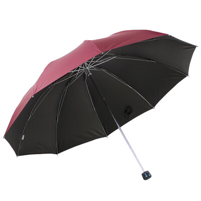 Paradise umbrella to increase the reinforcement of black rubber triple steel bar steel business sunny umbrella umbrella sauce red 33188E
Paradise umbrella to increase the reinforcement of black rubber triple steel bar steel business sunny umbrella umbrella sauce red 33188E