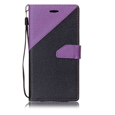 Black + Purple Design PU Leather Wallet Case Classic Flip Cover with Stand Function and Credit Card Slot for HUAWEI Y6 II
Black + Purple Design PU Leather Wallet Case Classic Flip Cover with Stand Function and Credit Card Slot for HUAWEI Y6 II