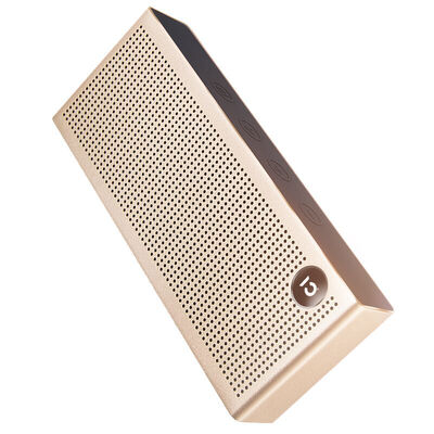 Ten degrees ShiDu SD-T6 Bluetooth speakers HIFI level wireless audio subwoofer dual speakers DSP sound processing metal CNC technology high-end bedside desktop audio champagne gold
Ten degrees ShiDu SD-T6 Bluetooth speakers HIFI level wireless audio subwoofer dual speakers DSP sound processing metal CNC technology high-end bedside desktop audio champagne gold