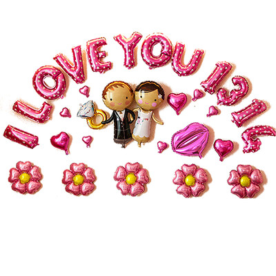 【Jingdong Supermarket】 Dream Bridge B & D Wedding Supplies Wedding Room Balloon Decoration Set Birthday Balloon Settlement Birthday Cake Balloon Set
【Jingdong Supermarket】 Dream Bridge B & D Wedding Supplies Wedding Room Balloon Decoration Set Birthday Balloon Settlement Birthday Cake Balloon Set
