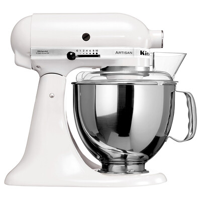 KitchenAid Home Cooking Machine 48 Liter Chef Machine Mixing 5KSM150PSCWH Milk White
KitchenAid Home Cooking Machine 48 Liter Chef Machine Mixing 5KSM150PSCWH Milk White