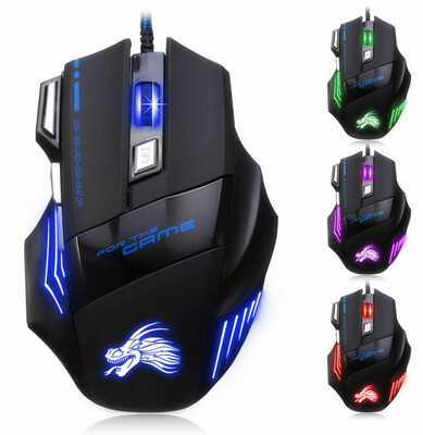 Factory explosion dragon 7 key games gaming mouse breathlamp wired optical mouse spot wholesale trade
Factory explosion dragon 7 key games gaming mouse breathlamp wired optical mouse spot wholesale trade