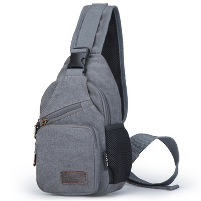 Simo SIMU chest bag shoulder bag Messenger bag simple fashion canvas bag multi-function pockets can put ipad mini 1611 gray
Simo SIMU chest bag shoulder bag Messenger bag simple fashion canvas bag multi-function pockets can put ipad mini 1611 gray
