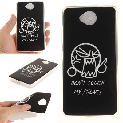 Do not touch me Pattern Soft Thin TPU Rubber Silicone Gel Case Cover for Nokia Lumia650
Do not touch me Pattern Soft Thin TPU Rubber Silicone Gel Case Cover for Nokia Lumia650