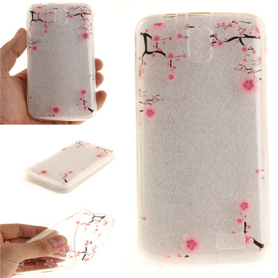 Up and down plum blossom Pattern Soft Thin TPU Rubber Silicone Gel Case Cover for Lenovo A328
Up and down plum blossom Pattern Soft Thin TPU Rubber Silicone Gel Case Cover for Lenovo A328
