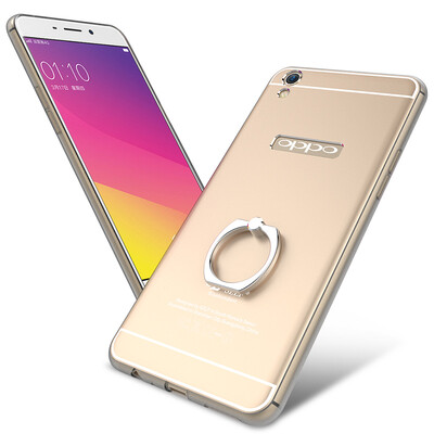 Cool Le Feng OPPO R9 mobile phone shell creative metal buckle cover bracket shatter-resistant shell for OPPOR9 gold
Cool Le Feng OPPO R9 mobile phone shell creative metal buckle cover bracket shatter-resistant shell for OPPOR9 gold