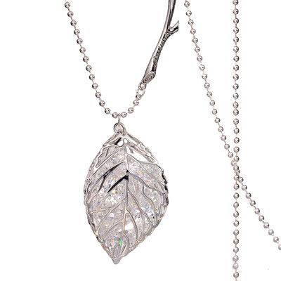 Chen Xin (IChanYan) leaves imitation drill long necklace female fashion jewelry sweater chain inlaid diamond jewelry
Chen Xin (IChanYan) leaves imitation drill long necklace female fashion jewelry sweater chain inlaid diamond jewelry