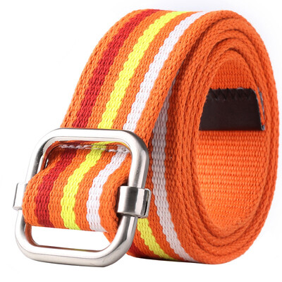 LovingLilies Belt England Fashion Universal Stripe Canvas Belt Neutral Trousers Orange
LovingLilies Belt England Fashion Universal Stripe Canvas Belt Neutral Trousers Orange